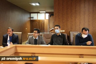 نشست مشترک شوراهای آموزشی. پژوهشی دانشگاه پیرامون سامانه ملی کار آموزی و نشستهای کارآفرینی
 7