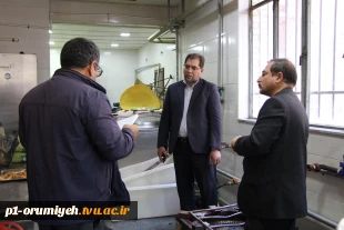 بازدید رئیس دانشگاه فنی و حرفه‌ای استان آذربایجان غربی از سلف سرویس دانشگاه 6