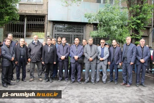 حضور رئیس و کارکنان دانشگاه فنی و حرفه‌ای استان آذربایجان غربی در مراسم تشییع پیکر مطهر شهدای خدمت 6