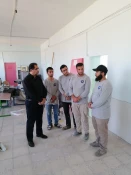 بازدید رئیس دانشگاه ملی و مهارت استان آذربایجان‌غربی از روند اجرای عملیات اردوی جهادی بسیج دانشجویی دانشگاه 3