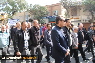 اعلام انزجار دانشگاهیان دانشگاه ملی مهارت واحد استان آذربایجان غربی از رژیم صهیونسیتی و استکبار جهانی 8