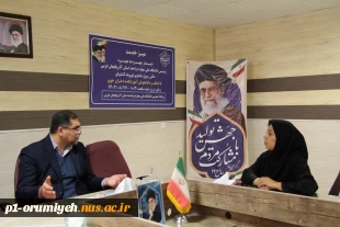 برگزاری میز خدمت و دیدار چهره به چهره رئیس دانشگاه ملی مهارت واحد استان آذربایجان غربی با اساتید و دانشجویان آموزشکده دختران خوی 13