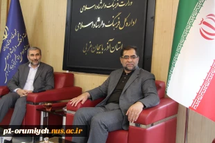 دیدار رئیس دانشگاه ملی مهارت واحد استان آذربایجان غربی با مدیرکل فرهنگ و ارشاد اسلامی استان 2