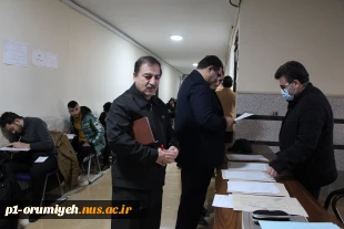 بازدید رئیس دانشگاه ملی مهارت واحد استان آذربایجان غربی از امتحانات پایان ترم دانشگاه 2