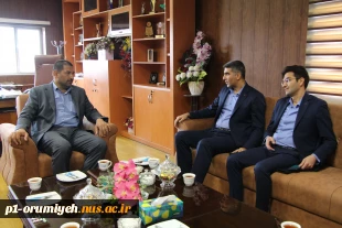 دیدار مدیر شعب بانک مهر ایران در استان آذربایجان غربی با سرپرست دانشگاه ملی مهارت استان 2