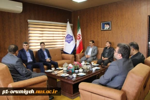 دیدار مدیر شعب بانک مهر ایران در استان آذربایجان غربی با سرپرست دانشگاه ملی مهارت استان 3