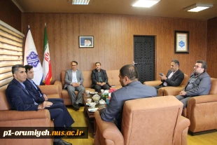 دیدار مدیر شعب بانک مهر ایران در استان آذربایجان غربی با سرپرست دانشگاه ملی مهارت استان 4