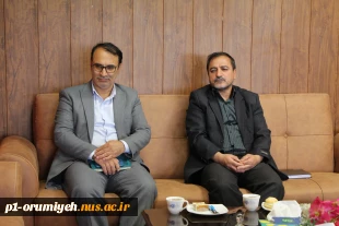 دیدار مدیر شعب بانک مهر ایران در استان آذربایجان غربی با سرپرست دانشگاه ملی مهارت استان 5