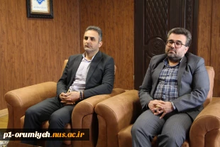 دیدار مدیر شعب بانک مهر ایران در استان آذربایجان غربی با سرپرست دانشگاه ملی مهارت استان 6
