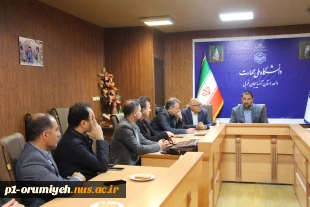 نشست سرپرست دانشگاه ملی مهارت استان آذربایجان غربی با اعضای هیئت علمی دانشگاه 7