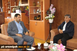 دیدار مدیر بنیاد تعاون نیروی انتظامی آذربایجان غربی با سرپرست دانشگاه ملی مهارت استان 2