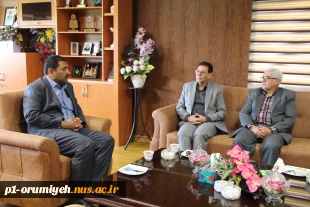 دیدار مدیرکل سابق بنیاد مسکن انقلاب اسلامی استان آذربایجان غربی با سرپرست دانشگاه  2
