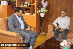 دیدار مسئول سازمان بسیج دانشجویی استان آذربایجان غربی با سرپرست دانشگاه ملی مهارت 2